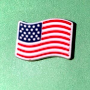 (10 for $15) USA Flag 🇺🇸 Crocs Shoe Charms